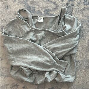 Aerie sweatshirt with built in tank